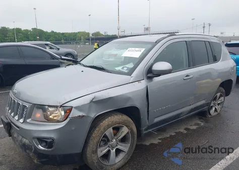 2017 Jeep Compass High Altitude 4X4 z USA, uszkodzony, nr VIN 1C4NJDEB2HD192112